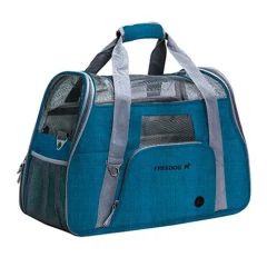 Freedog Transportin Crossworld Azul 51x23x35Cm