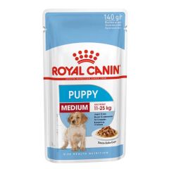 Royal Canin Medium Puppy (Sobres) 140 gr x 10
