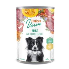 Calibra Dog GF Verve Adult Jabalí & Ternera (Latas) 6 x 400 gr