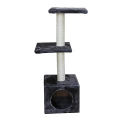 Freedog Rascador Building Gris Oscuro 30x30x89Cm