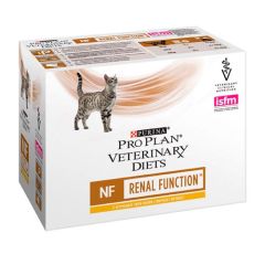 Purina Veterinary Diets Gato NF Renal Pollo 85 gr x 10 (Sobres)