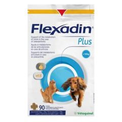 Condroprotector Flexadin Plus para gatos y perros pequeños (90 comprimidos)