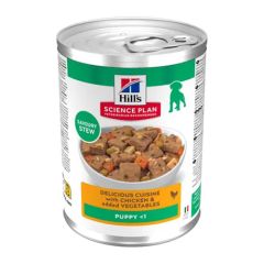 Hill's Canine Puppy Estofado Pollo y Verdura (Latas) - 12 x 363 gr