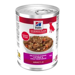 Hill's Canine Adult Estofado Ternera y Verdura (Latas) - 12 x 363 gr