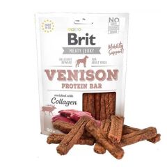 Brit Jerky Snack Protein Bar Venado - 80 gr