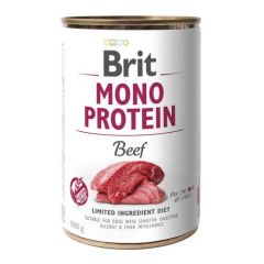 Brit Mono Protein Beef (Latas) - 6 x 400 gr