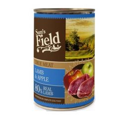 Sam's Field True Meat Lamb & Apple (Latas) - 6 x 400 gr