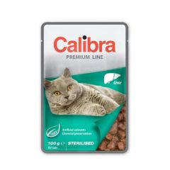 Calibra Cat Sterilised Hígado (Sobres) 12 x 100 gr