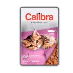 Calibra Cat Kitten Salmón (Sobres) 24 x 100 gr