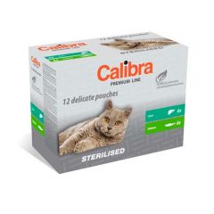 Calibra Cat Salmón Hígado Multipack (Sobres) 12 x 100 gr