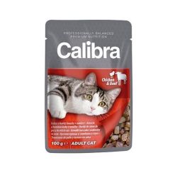 Calibra Cat Pollo Ternera (Sobres) 24 x 100 gr