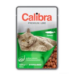 Calibra Cat Sterilised Salmón (Sobres) 24 x 100 gr