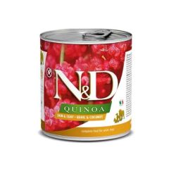 Farmina N&D Quinoa Skin Coat Codorniz (Latas) 285 gr x 6