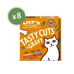 Lily's Kitchen Tasty Cuts In Gravy Tins Cat Multipack 8X85 Gr (Envío 3 - 5 días)