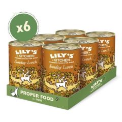 Lily's Kitchen Sunday Lunch Tin 6X400 Gr (Envío 3 - 5 días)