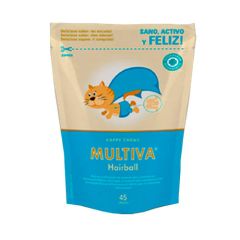 Snack anti bolas de pelo Multiva Hairball para gatos