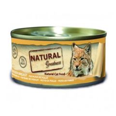 Natural Greatness Cat Pechuga de Pollo (Latas) 70 gr x 24