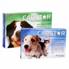 Capstar antiparasitario en comprimidos para perros y gatos