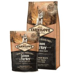 Carnilove Puppy Large Salmon & Turkey (Salmón y Pavo)