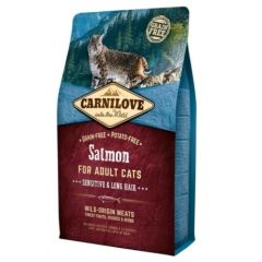 Carnilove Feline Salmon Sensitive Long Hair