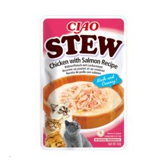 Churu Cat Stew Pollo y Salmón