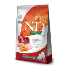 Farmina N&D Grain Free Pumpkin Puppy Medium Maxi Pollo
