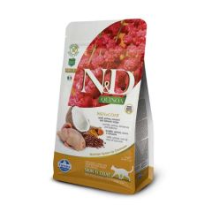 Farmina N&D Grain Free Quinoa Skin & Coat Codorniz Gato