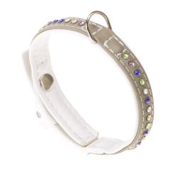 Collar Perro Ferplast Lux Gris Blanco