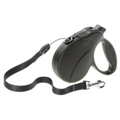 Correa extensible Ferplast Amigo Easy Cordón Negro