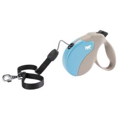 Correa extensible Ferplast Amigo Cordón Azul Beige