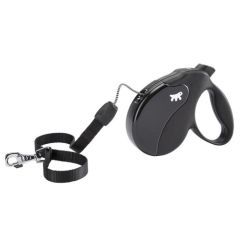 Correa extensible Ferplast Amigo Cordón Negro