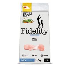 Fidelity Puppy Razas Medianas Pollo