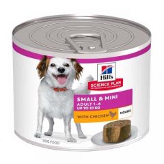 Hill's Canine Adult Mousse Small & Mini Pollo (Latas)