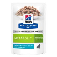 Hill's Feline Metabolic Pescado Azul (Sobres)