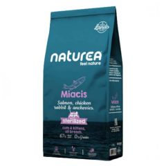 Naturea Cat Lands Miacis Salmon, Chicken, Rabbit & Anchovies