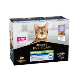 Pro Plan Gato Multipack Sterilised Senior Pavo (Sobres)