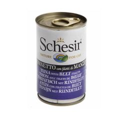 Schesir Gato Atún y Filetes de Buey (Latas)