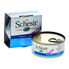 Schesir Perro Atún y Aloe Cachorros (Latas)