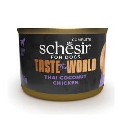 Schesir Perro Taste The World Pollo con Leche de Coco (Latas)