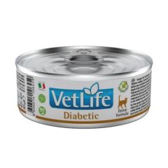 Farmina Vet Life Natural Diet Cat Diabetic (Latas) 12 x 85 gr