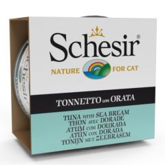 Schesir Gato Atún con Dorada en Gelatina 85 gr x 14