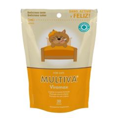Multiva Viramax Gatos (60 snacks)