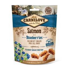 Carnilove Crunchy Snack Salmon & Arándanos  6 x 200 gr