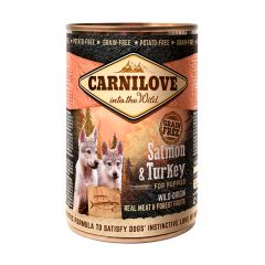 Carnilove Puppy Salmon & Turkey (Latas) 6 x 400 gr