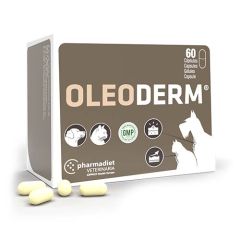 Suplemento Omega 3 Oleoderm para perros y gatos