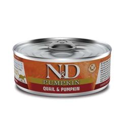 Farmina N&D Cat Pumpkin Codorniz  (Latas) 24 x 70 gr