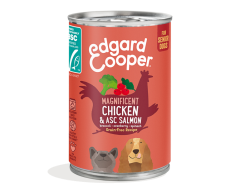 Edgard & Cooper Chicken & Salmon Senior (Latas) - 6 x 400 gr