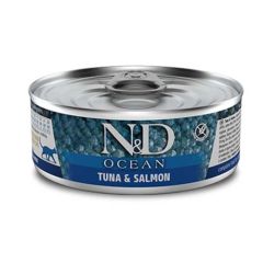 Farmina N&D Cat Ocean Atun Salmón (Latas) 24 x 70 gr