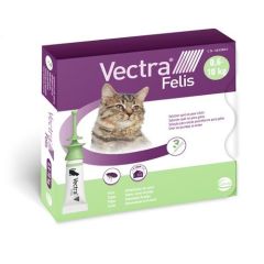 Vectra Felis Antiparasitário para gatos (3 pipetas)