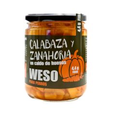 Weso Calabaza y Zanahoria en Caldo de Huesos 6 x 400 ml
